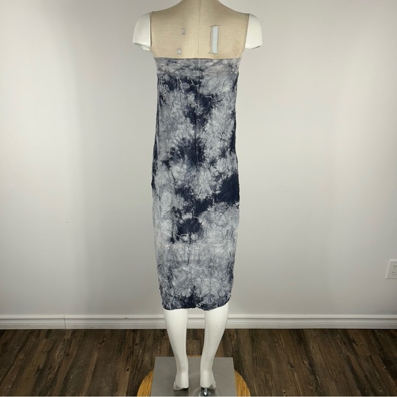 💕 Tryst Elegant Tie-Dye Strapless Dress thneed S - Picture 3 of 10
